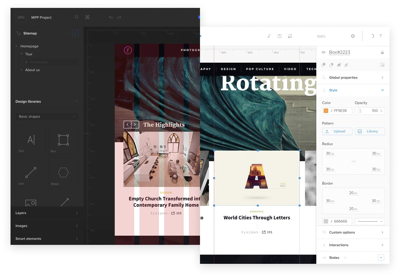 One editor, two audiences — an engineer-friendly and a designer-friendly view.
